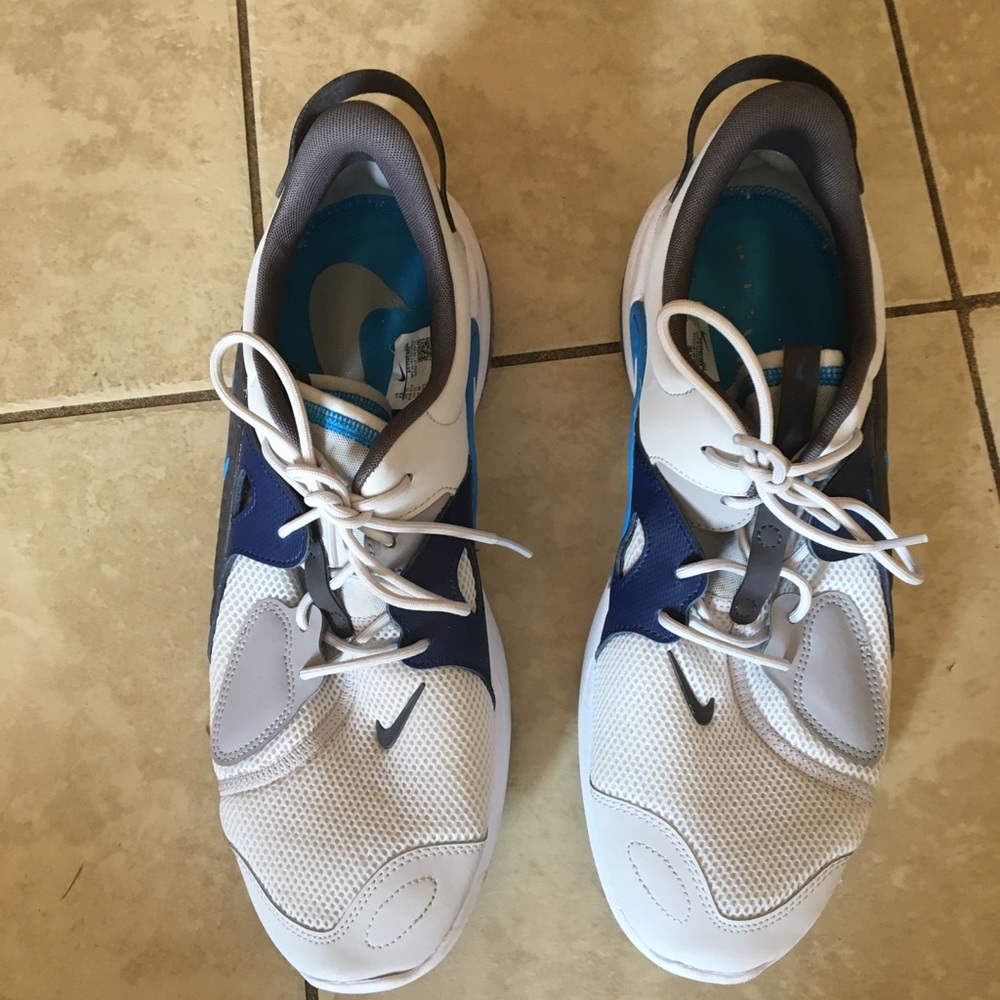 Nike blue white gray men’s sneakers